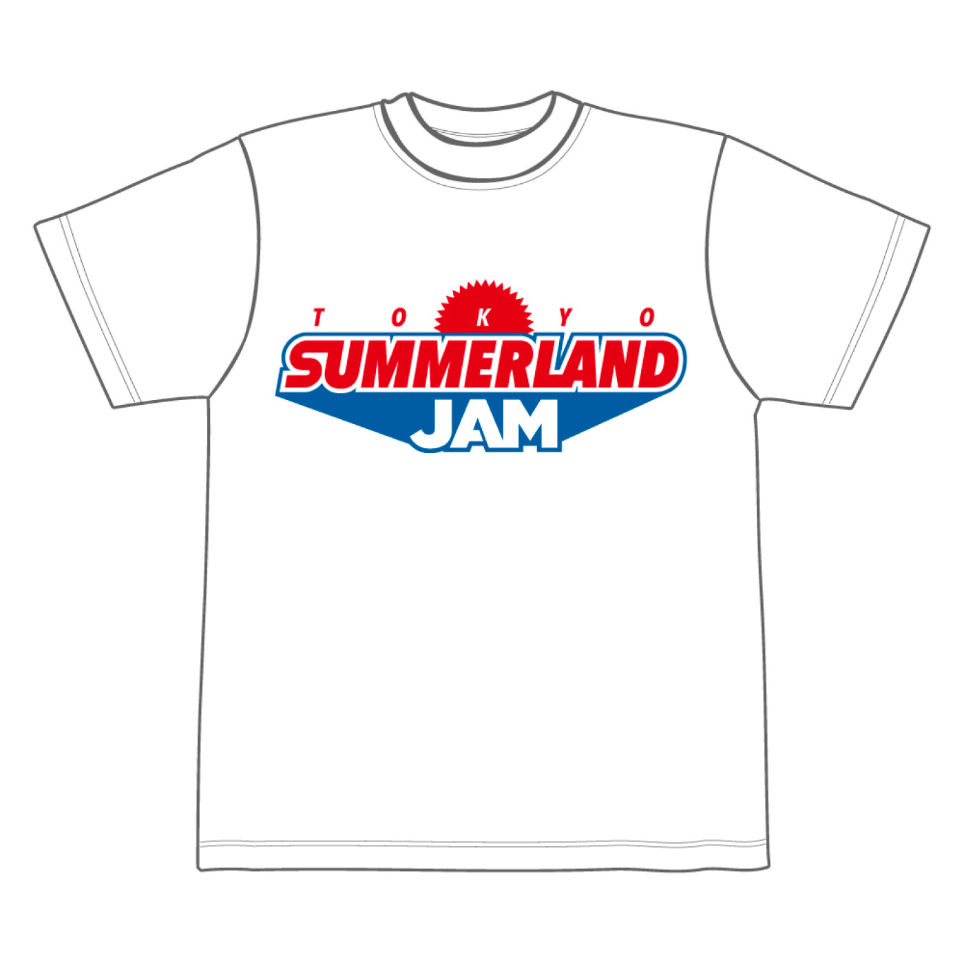 サマーランドJAM オフィシャルTシャツ